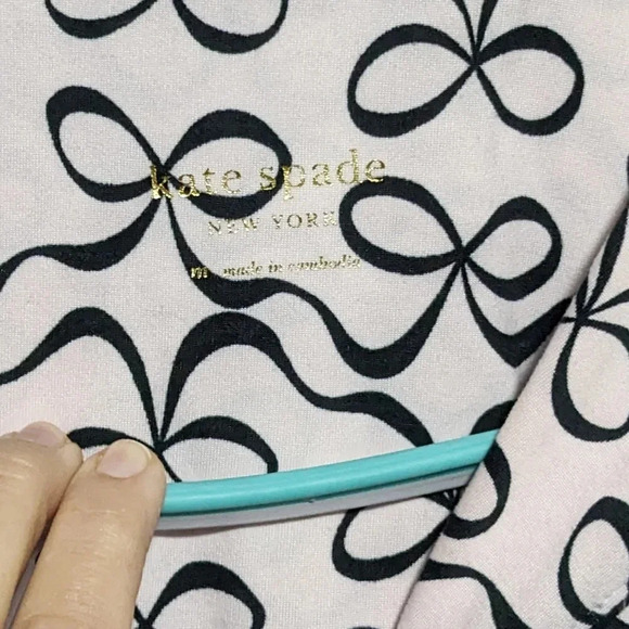 Kate Spade Bow Print Pajama Set - Picture 3 of 8